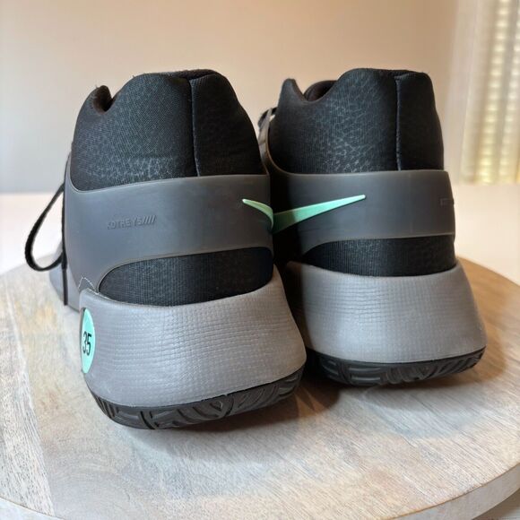 Nike Men's Kevin Durant KD Trey 5 VI Grey Green Glow Size Sneakers US Size 11.5 - Picture 8 of 12